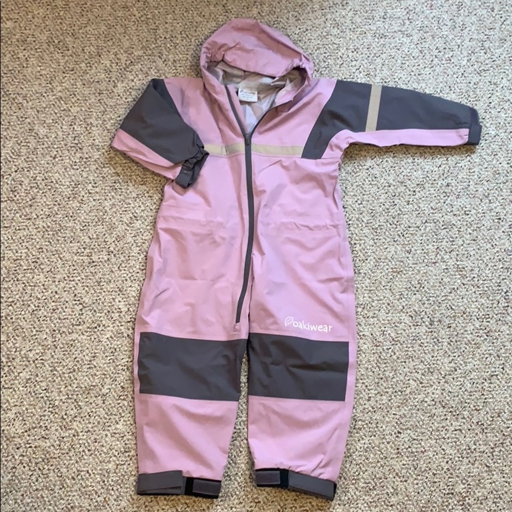Girls 6-7 Oakiwear rainsuit